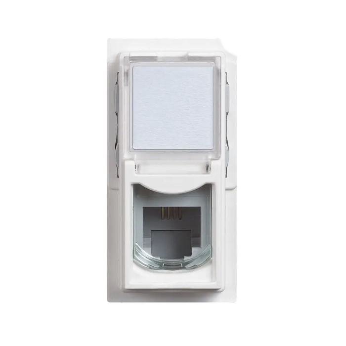 Módulo Tomada Telefone Living Now RJ11 Branco - KW4258RJ11