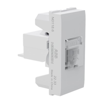 Módulo Tomada Telefone ORIGEN RJ11 4 Fios Branca-N0117BL