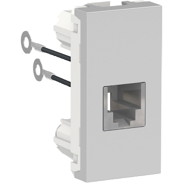 Módulo Tomada Telefone  Orion RJ11 2 Fios Aluminio - S70549074