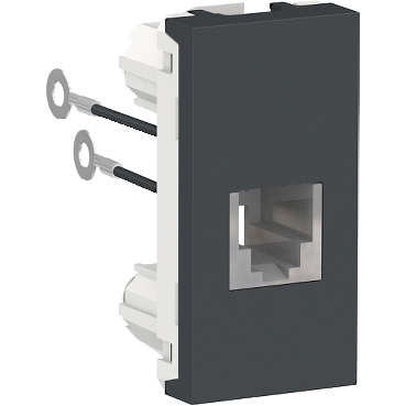 Módulo Tomada Telefone Orion RJ11 2 Fios Grafite - S70549094