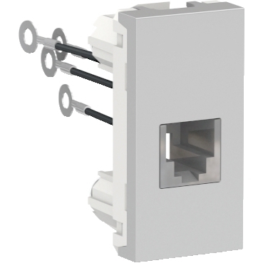 Módulo Tomada Telefone Orion RJ11 4 Fios Aluminio - S70549174