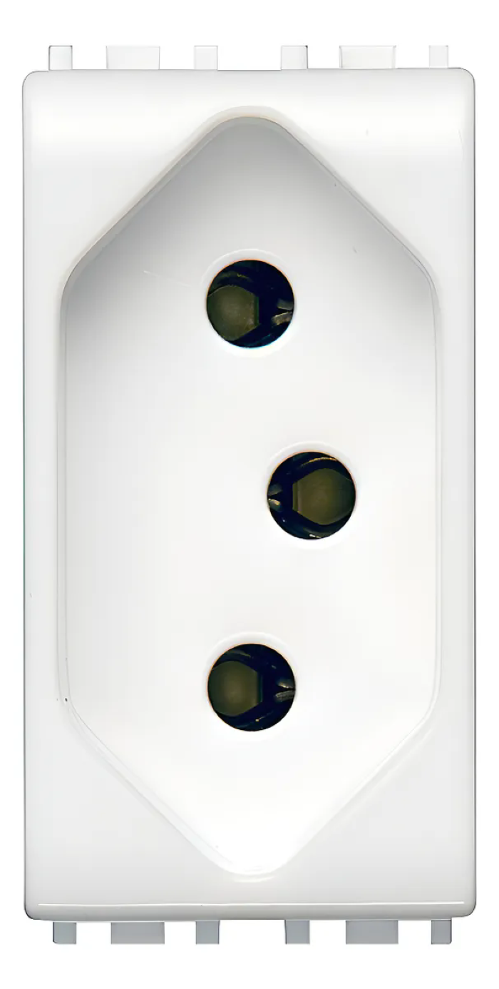 Módulo Tomada Thesi-Up 2Polos+Terra 20A Branco - M4166S