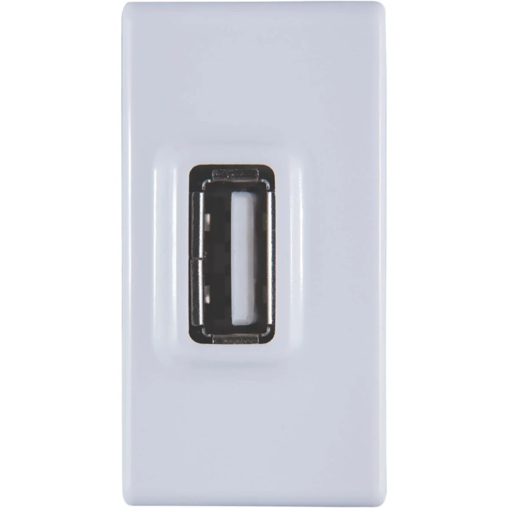 Módulo Tomada Liz Usb 1,5A Bivolt Branca -57115/041