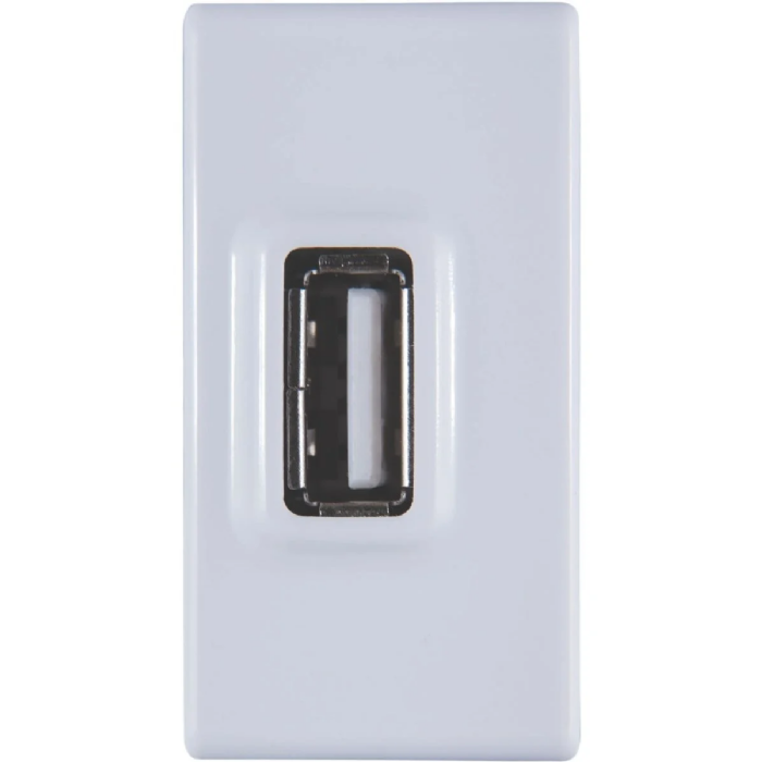 Módulo Tomada Liz Usb 1,5A Bivolt Branca -57115/041