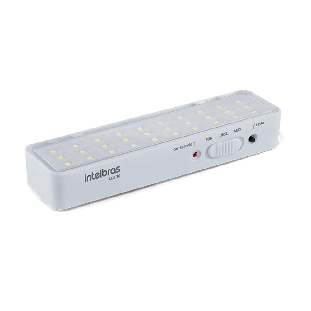 Luminária de Emergência Intelbras Branco -LEA31