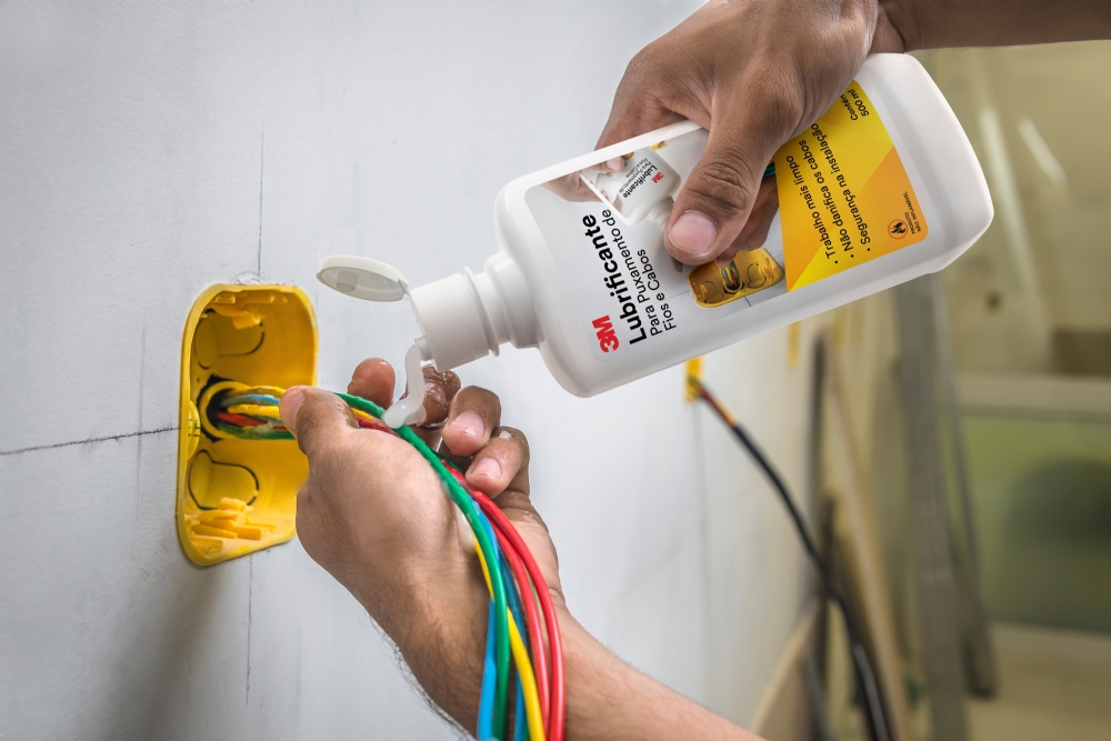 Lubrificante 3M Puxamento Cabo de 500ml.