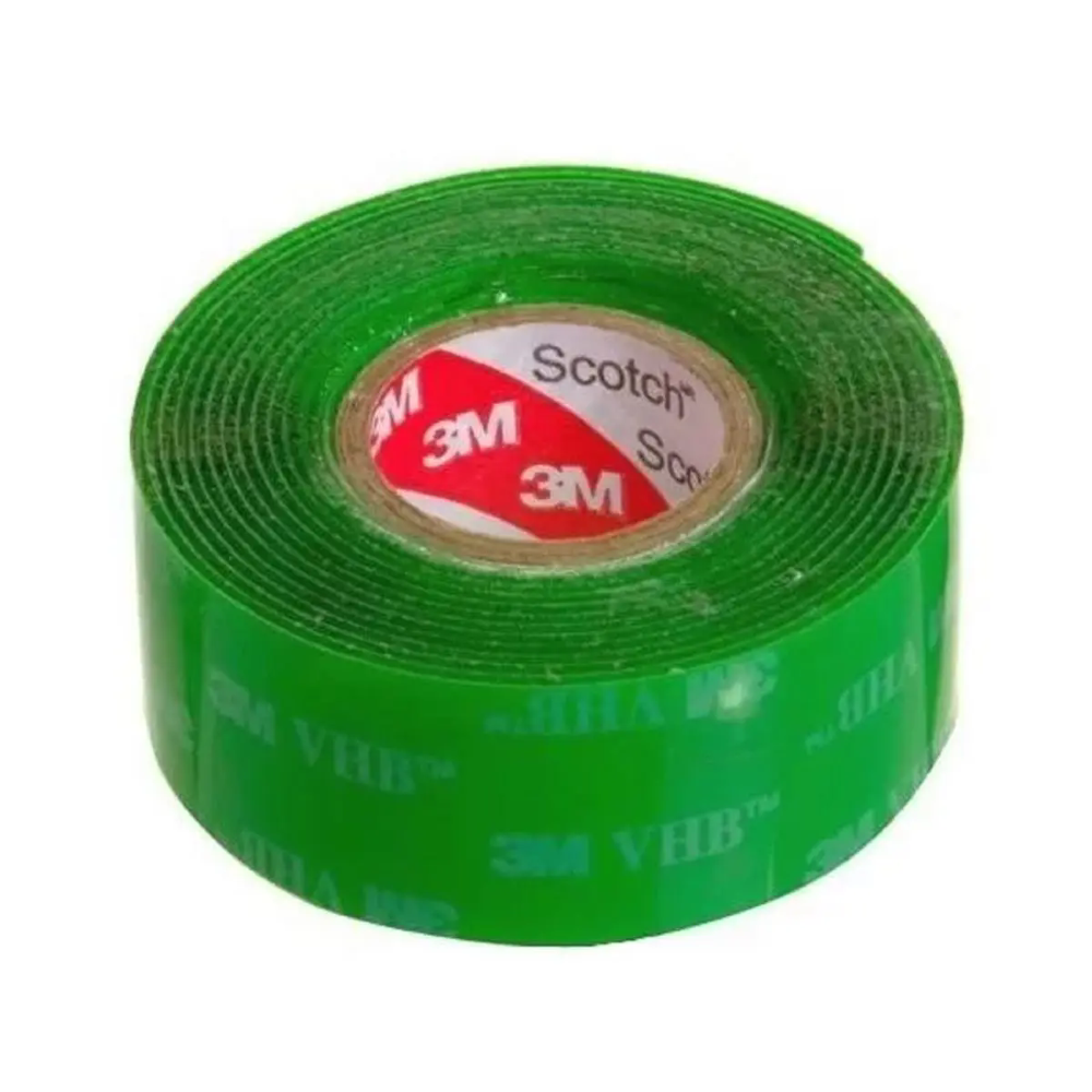 Fita Dupla Face Scotch 3M 24mm x 2m Fixa Forte Fixação Extrema