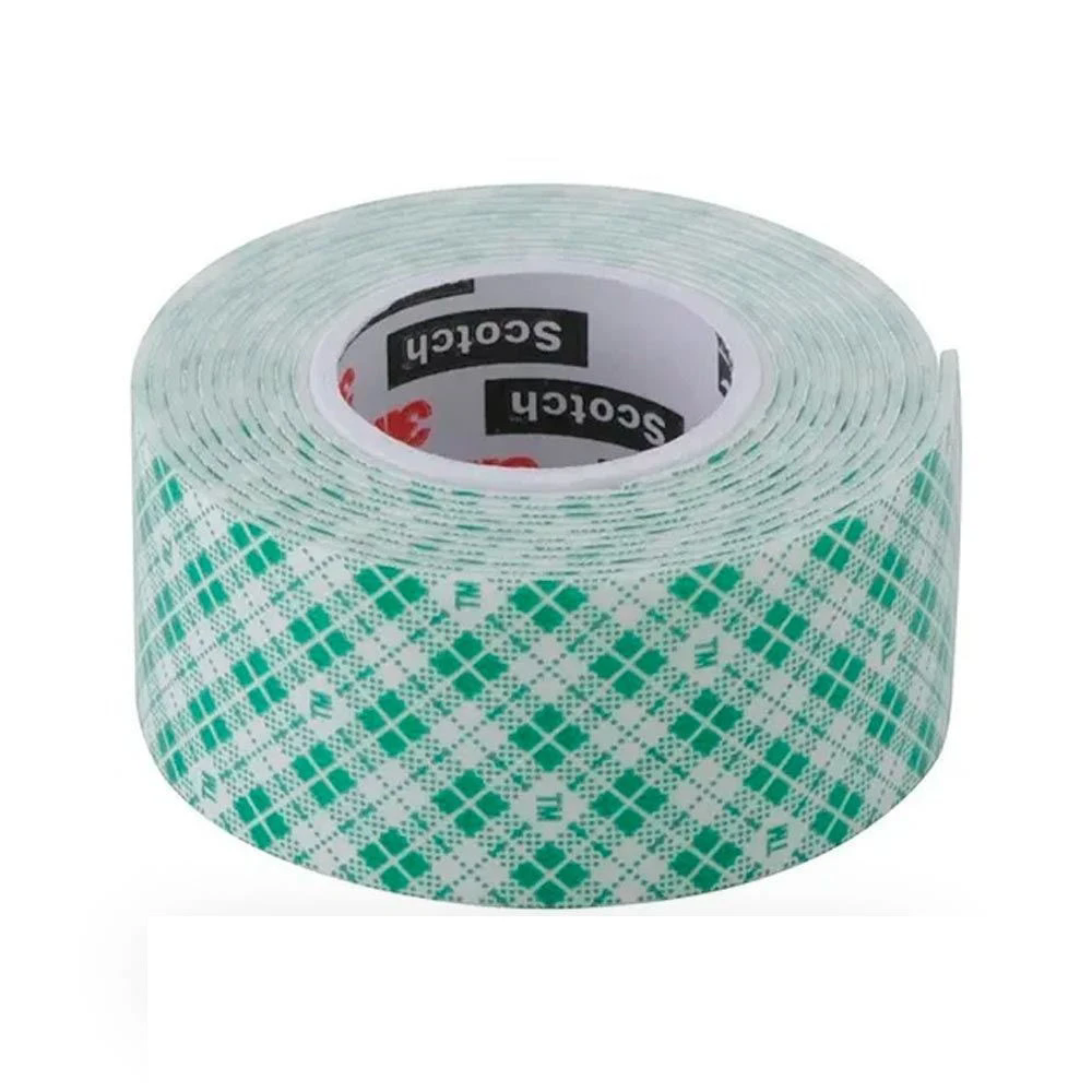 Fita Dupla Face Scotch 3M 12mm x 1,5Mt Fixa Forte Espuma