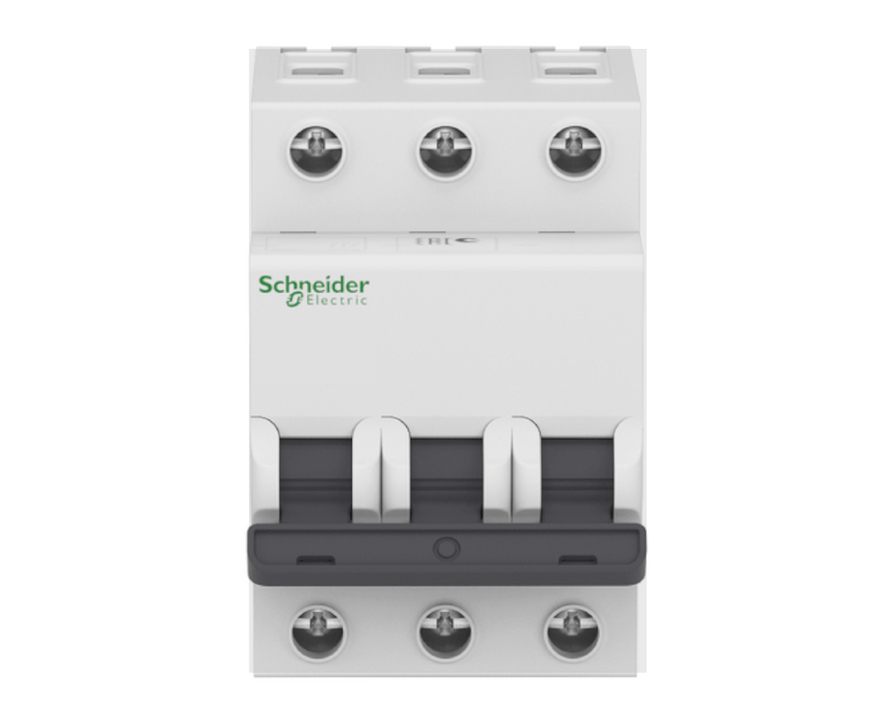 Disjuntor Din Schneider Tripolar 6A classe C - EZ9F33306
