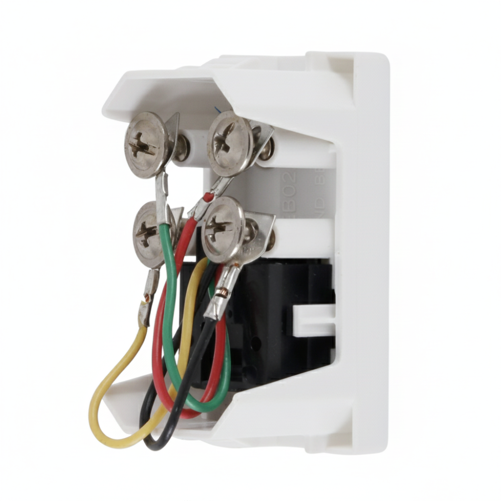 Módulo Tomada Telefone Pial Plus+ RJ11 4 Fios Branco - 615010BC