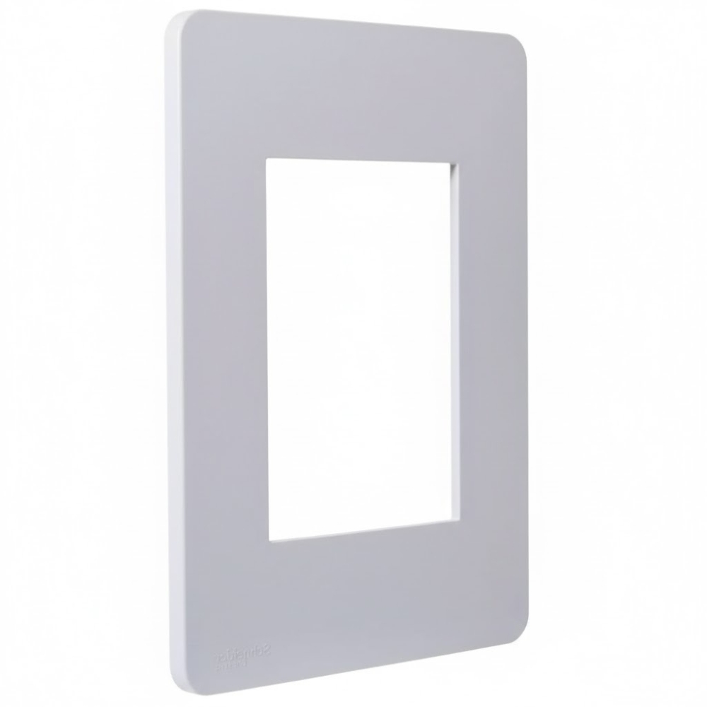 Placa Orion 4x2 para 3 Módulos Gamma Silver- S730103274