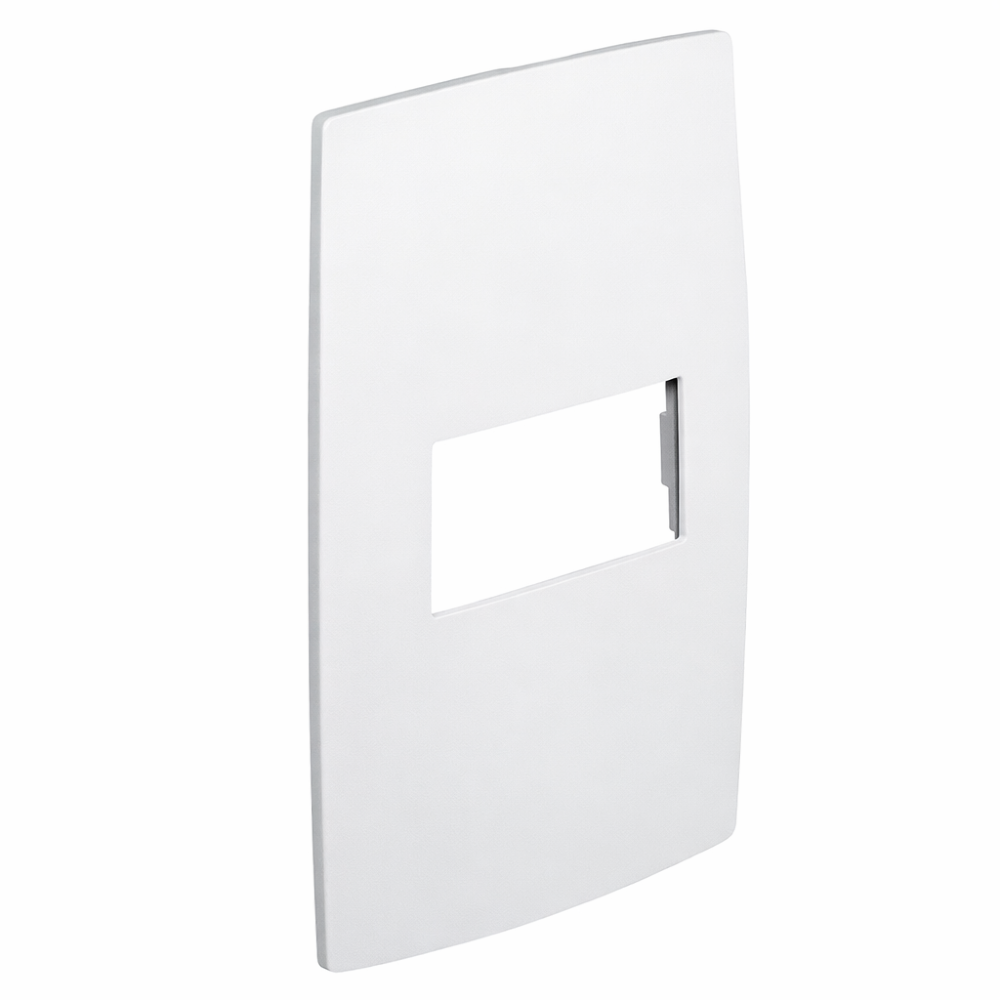 Placa Pial Plus 4x2 para 1 Módulo Horizontal - 618505