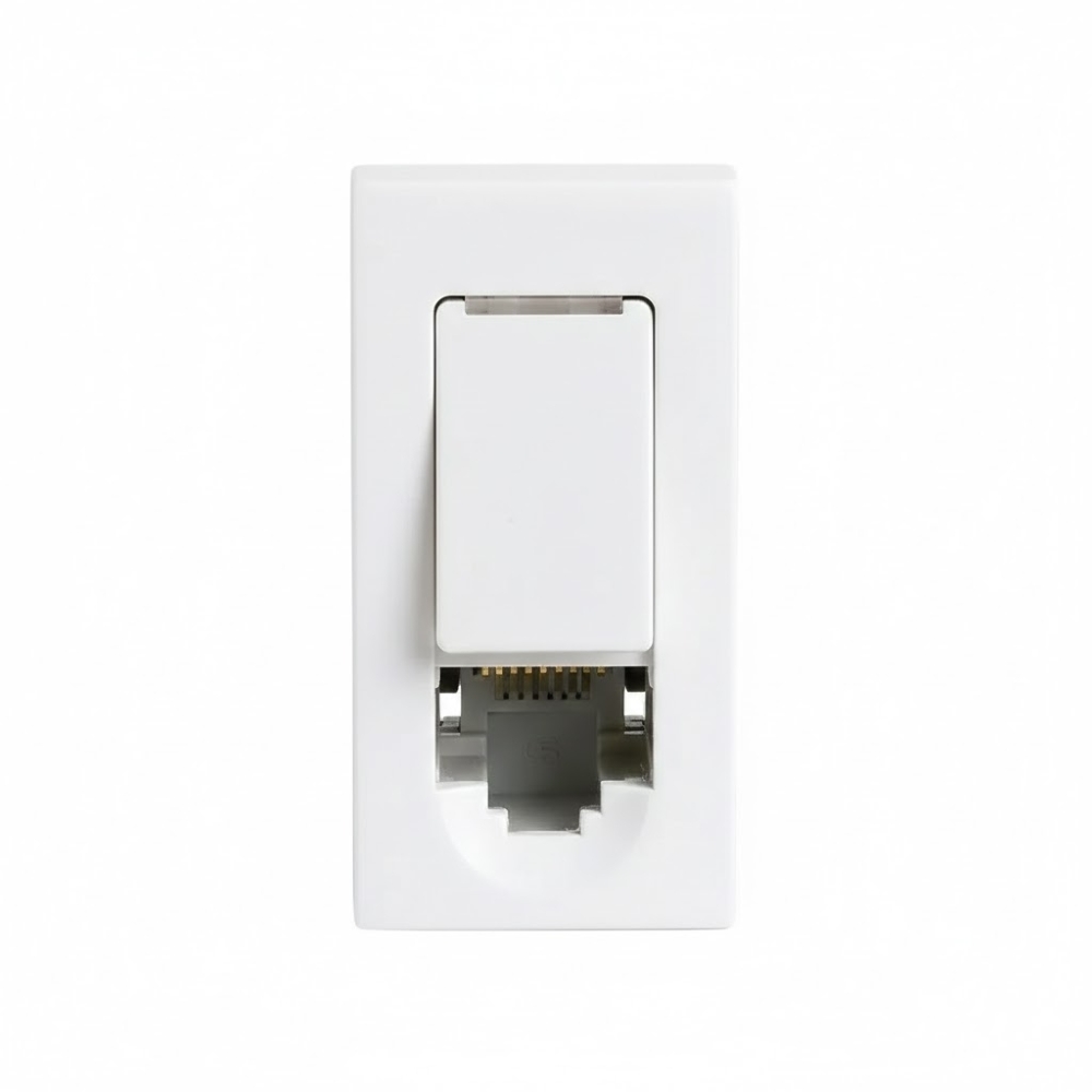 Módulo Tomada Internet Pial Plus RJ45 Cat5e Branco - 615045