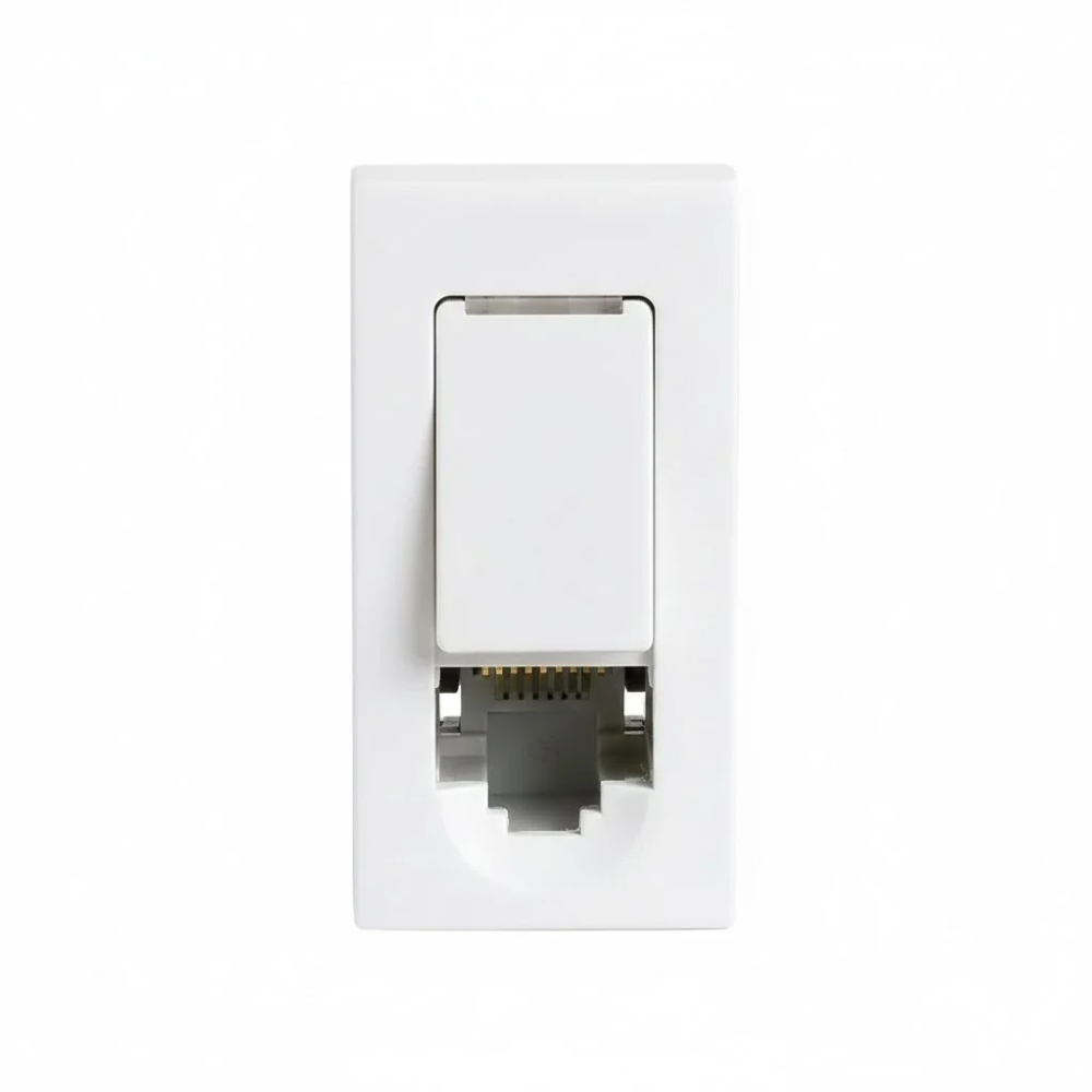 Módulo Tomada Internet Pial Plus RJ45 Cat6 Branco - 615047