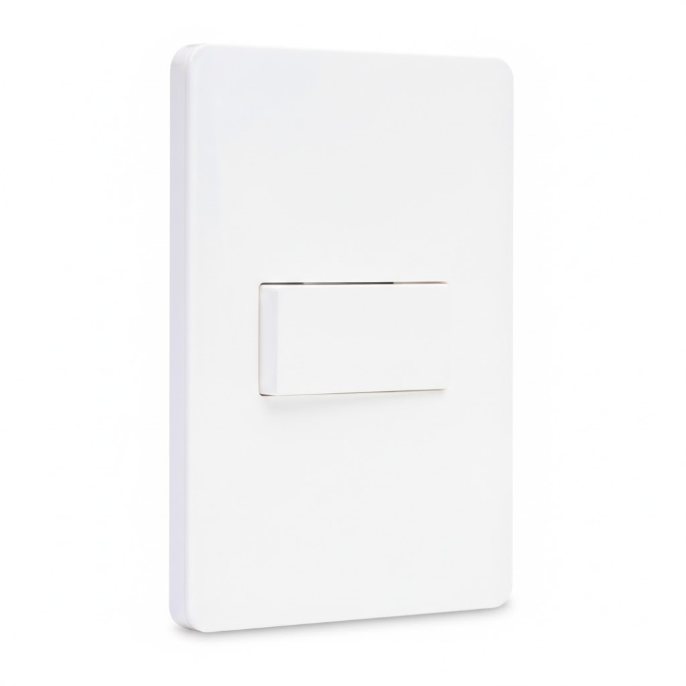 Conjunto 4x2 C/ 1 Interruptor Simples BR UNNO-N1501BL