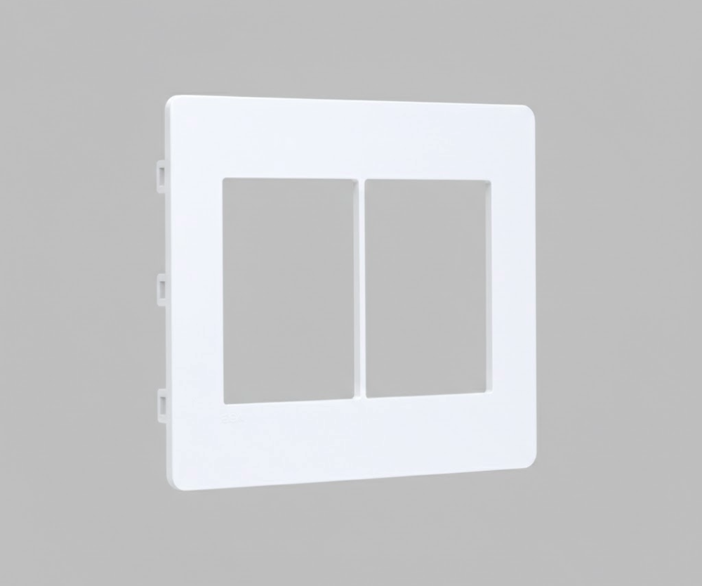 Placa UNNO 4x4 3+3 Postos Branca-N1673.6BL