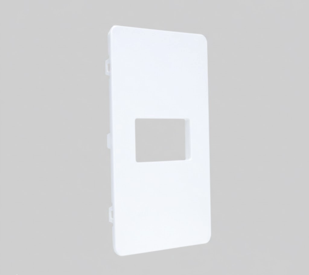 Placa UNNO 4x2 1 Posto Branca -N1371.1BL