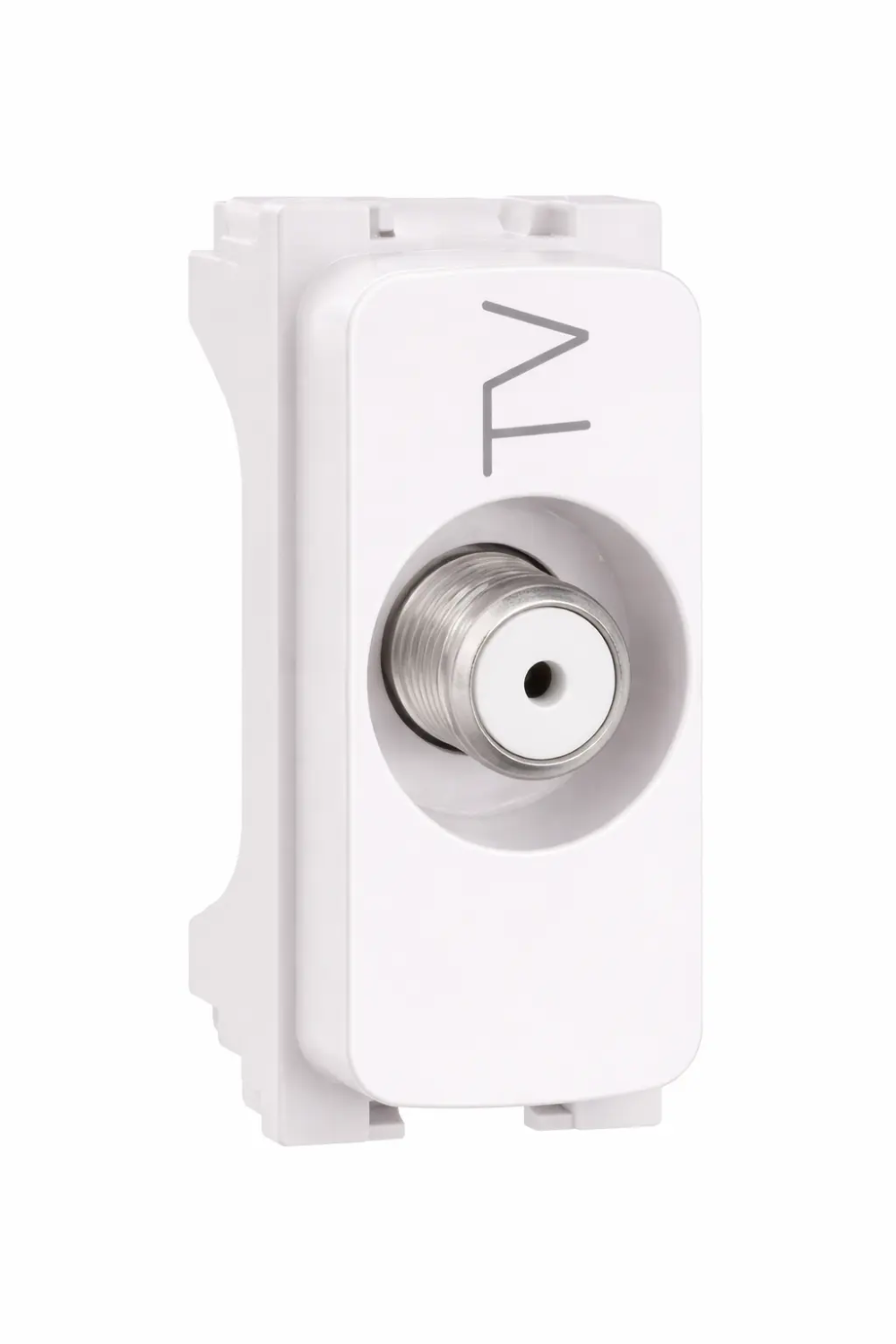 Módulo Tomada Antena TV 9mm Zeffia Branco- 680157