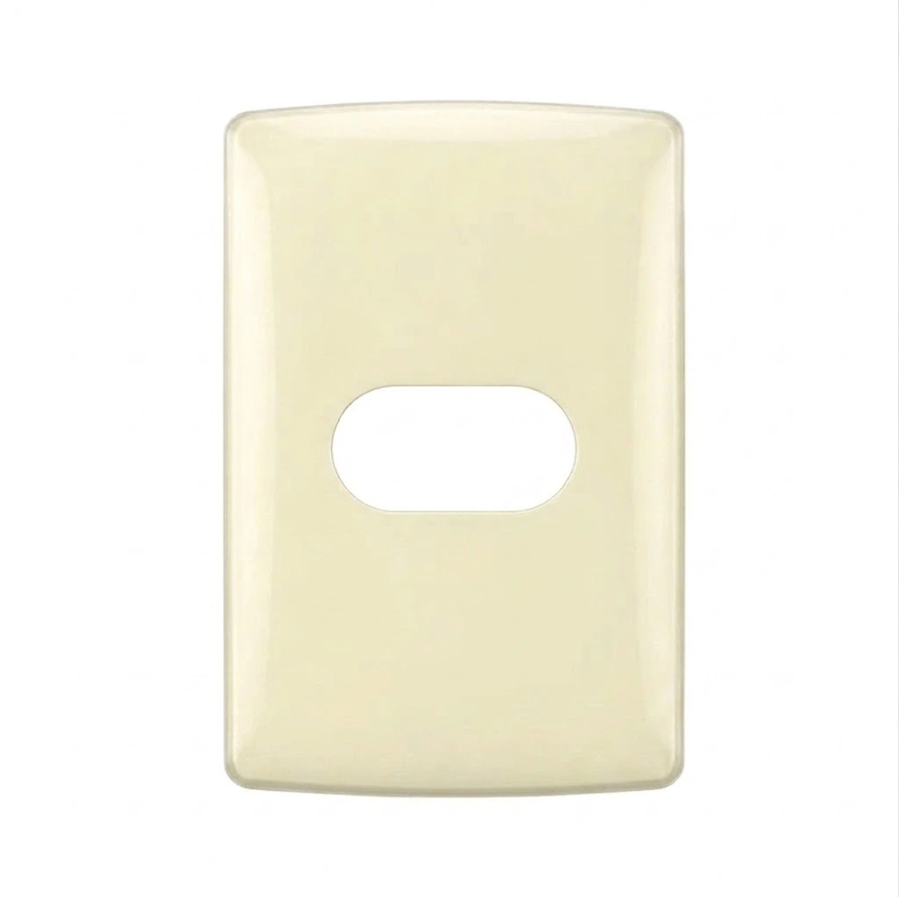 Placa 4x2 1 Posto Nereya Quinoa Gloss - 663214
