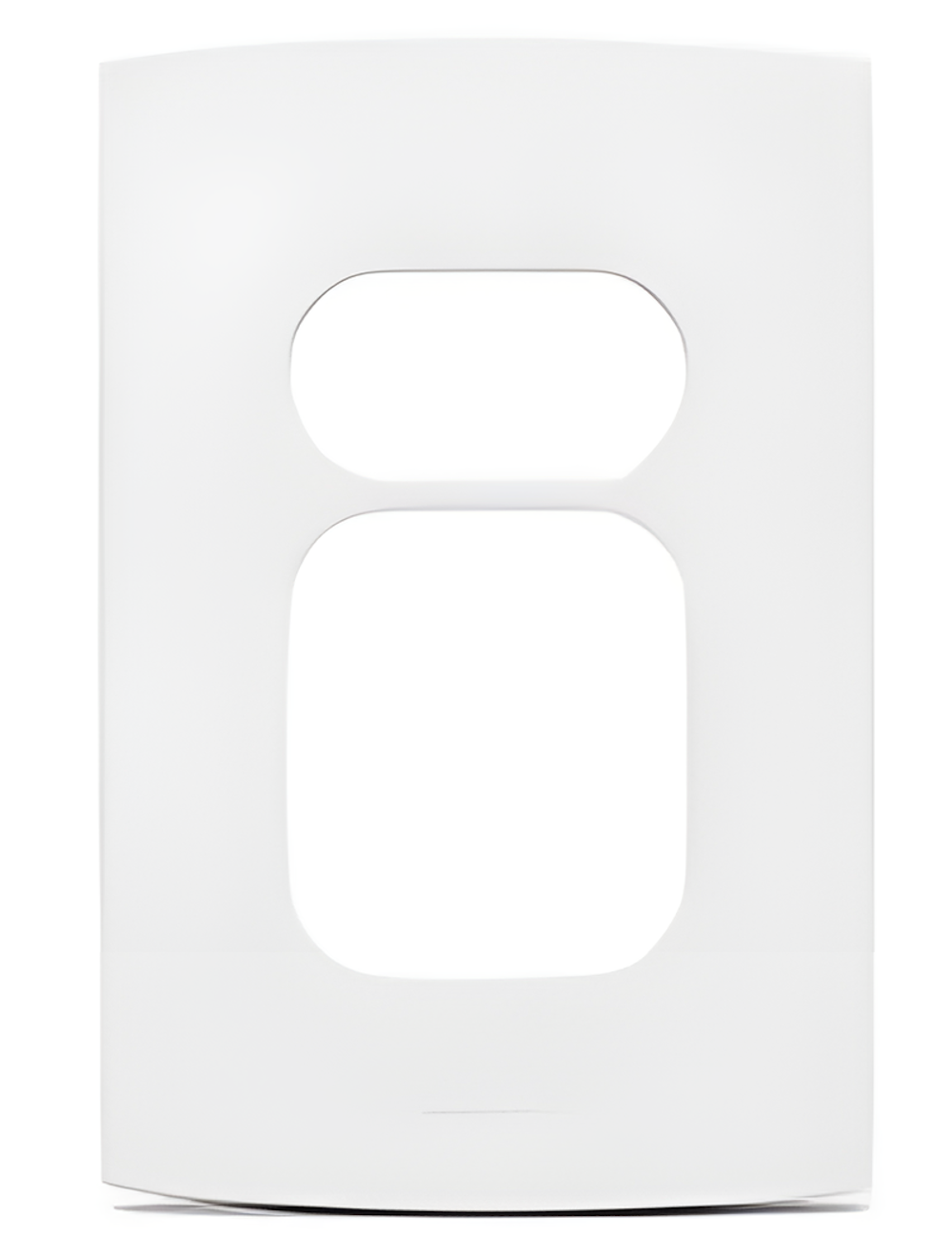 Placa 4x2 2 + 1 Postos Nereya Branco Sal - 663240