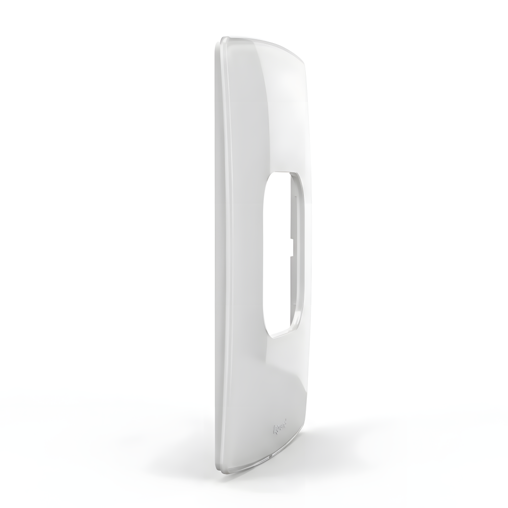 Placa 4x2 2 Postos Juntos Nereya Branco Gloss - 663233