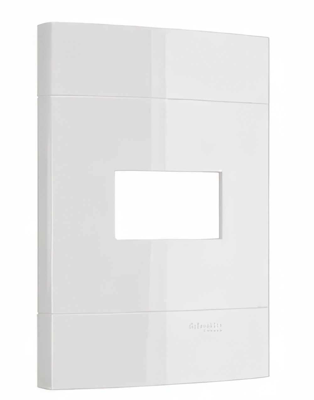 Placa 4x2 Lunare 1 Posto Branco -PRM44211