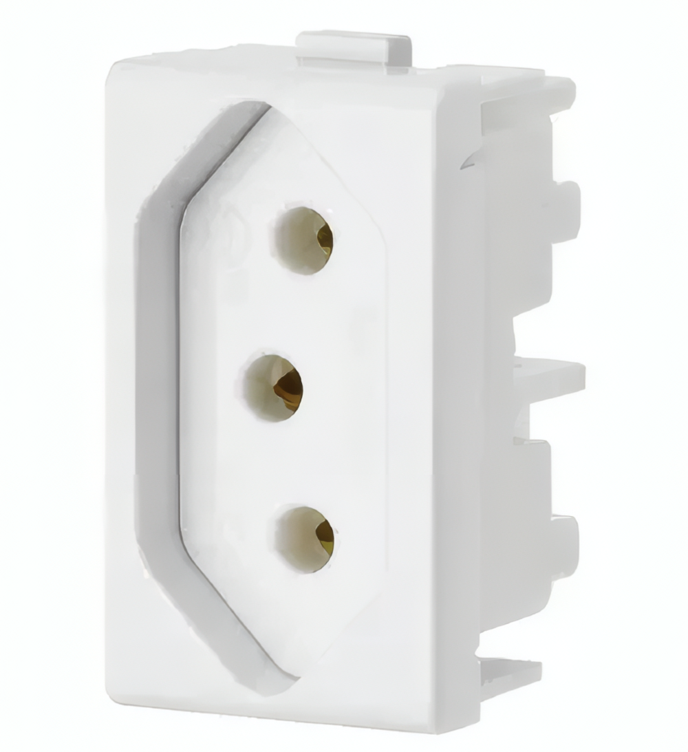 Modulo Tomada 2P+T Decor 20A Branco - PRM04731