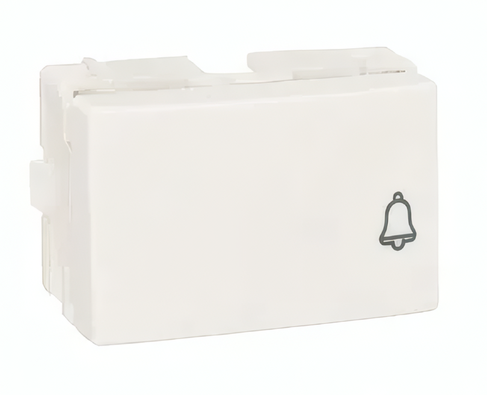 Modulo Pulsador Campainha Lunare Branco -PRM46221