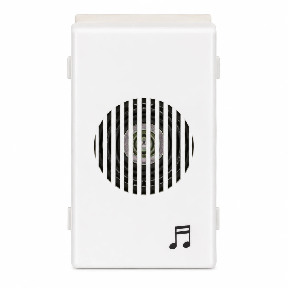 Modulo Campainha Eletronica Lunare 3 Módulos 2 Tons Bivolt Branco -PRM46301