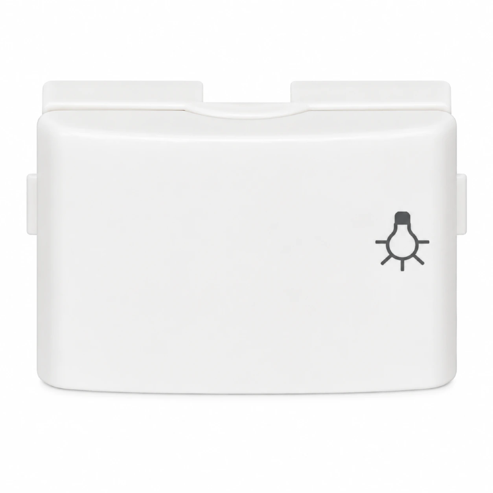 Modulo Pulsador Minuteria Lunare Branco -PRM46231