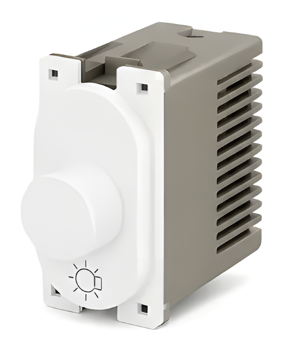 Módulo Dimmer Rotativo para Lampada Halógena Nereya 220V Branco- 663039