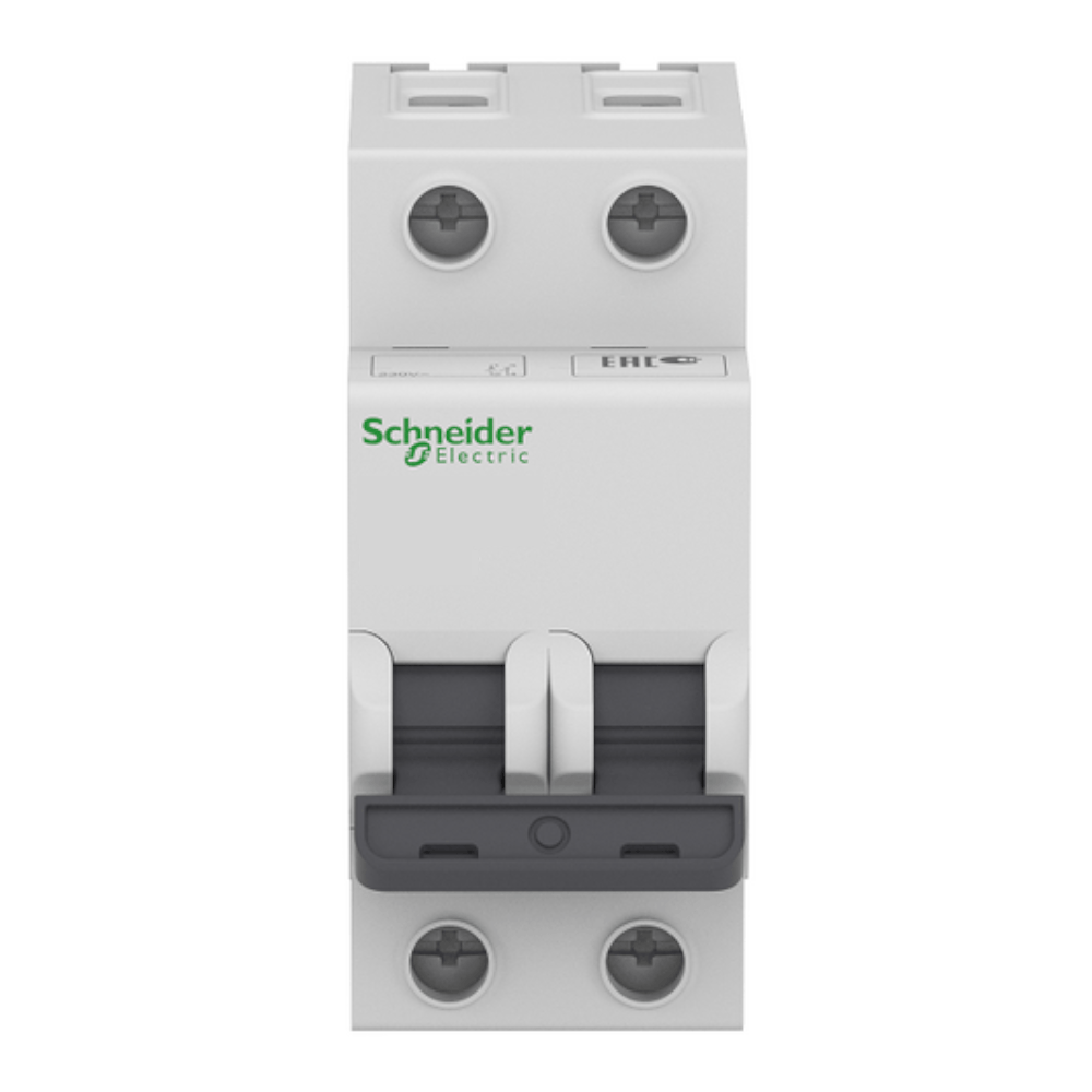 Disjuntor Din Schneider Bipolar Easy9 70A classe C - EZ9F33270