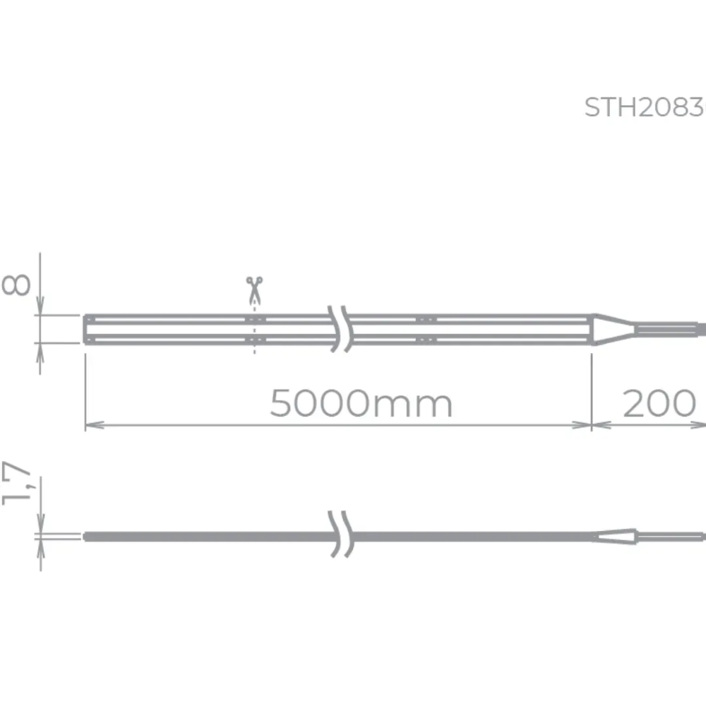 Fita Led Stella All Light 5 metros 24V 16W IP20 4000K - STL24845/40