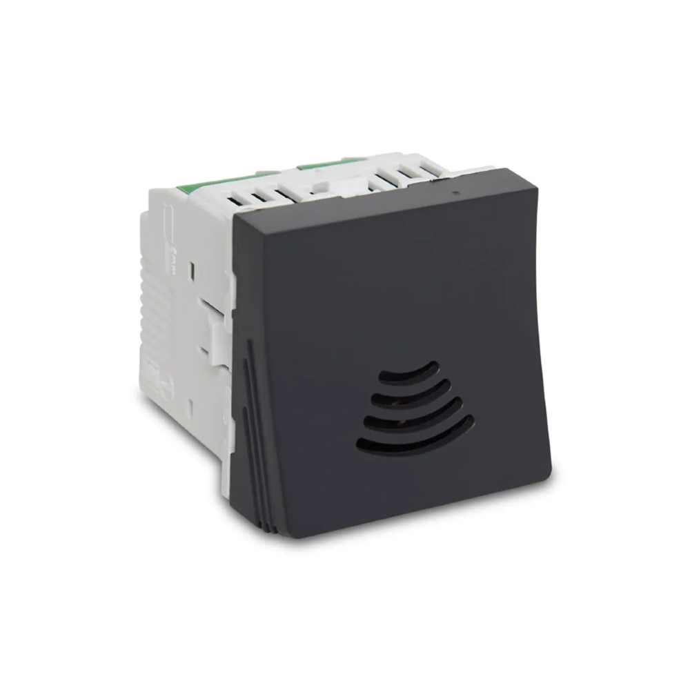 Módulo Campainha Eletronica 5 Tons Orion 2 Módulos Grafite/Aluminio - S70878679