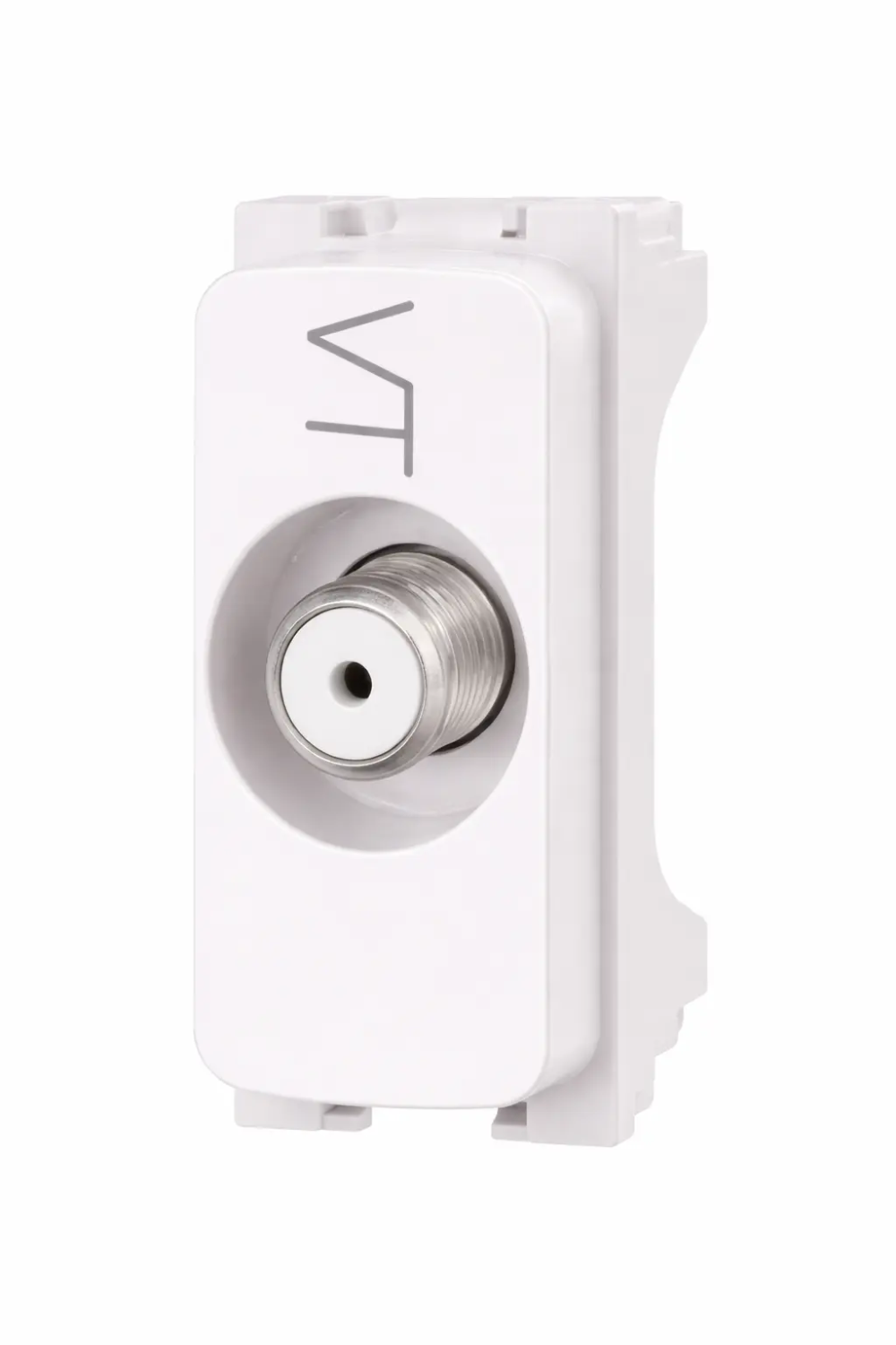 Módulo Tomada Antena TV 9mm Zeffia Branco- 680157