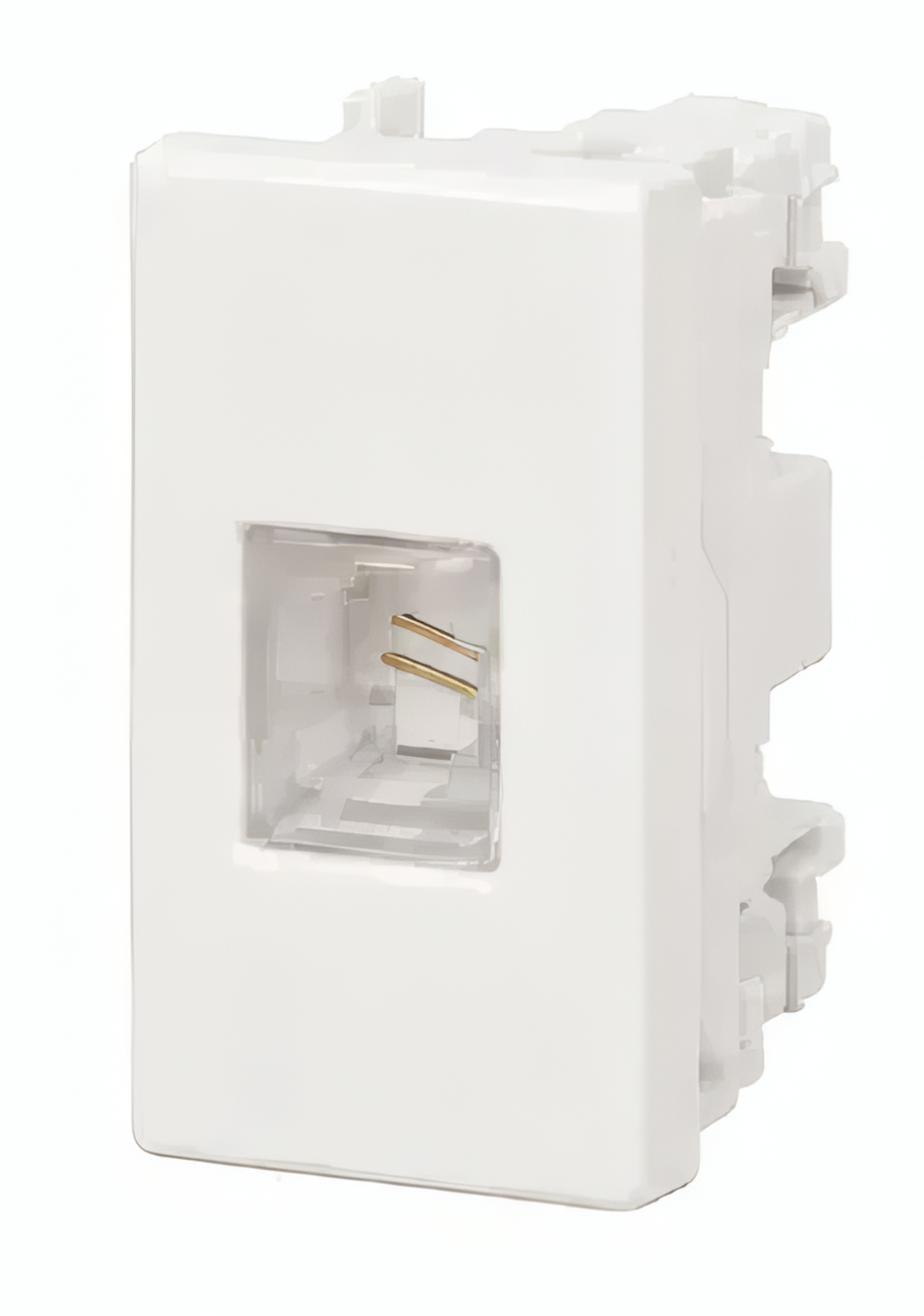 Modulo Tomada RJ11 Lunare 2 Fios 1 Branco -PRM47201