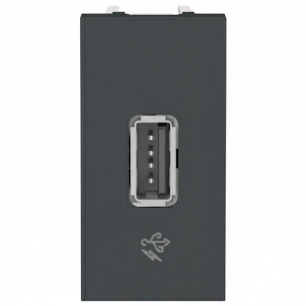 Módulo Tomada USB Orion Grafite - S70547094