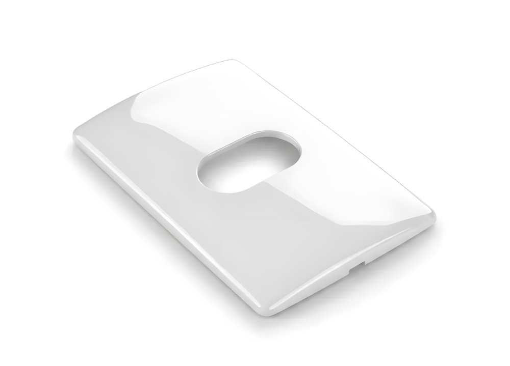 Placa 4x2 1 Posto Nereya Branco Gloss -663213