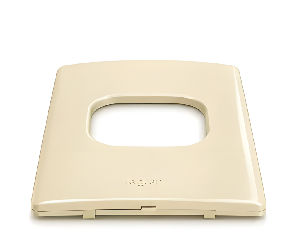 Placa 4x2 2 Postos Juntos Nereya Quinoa Gloss - 663234