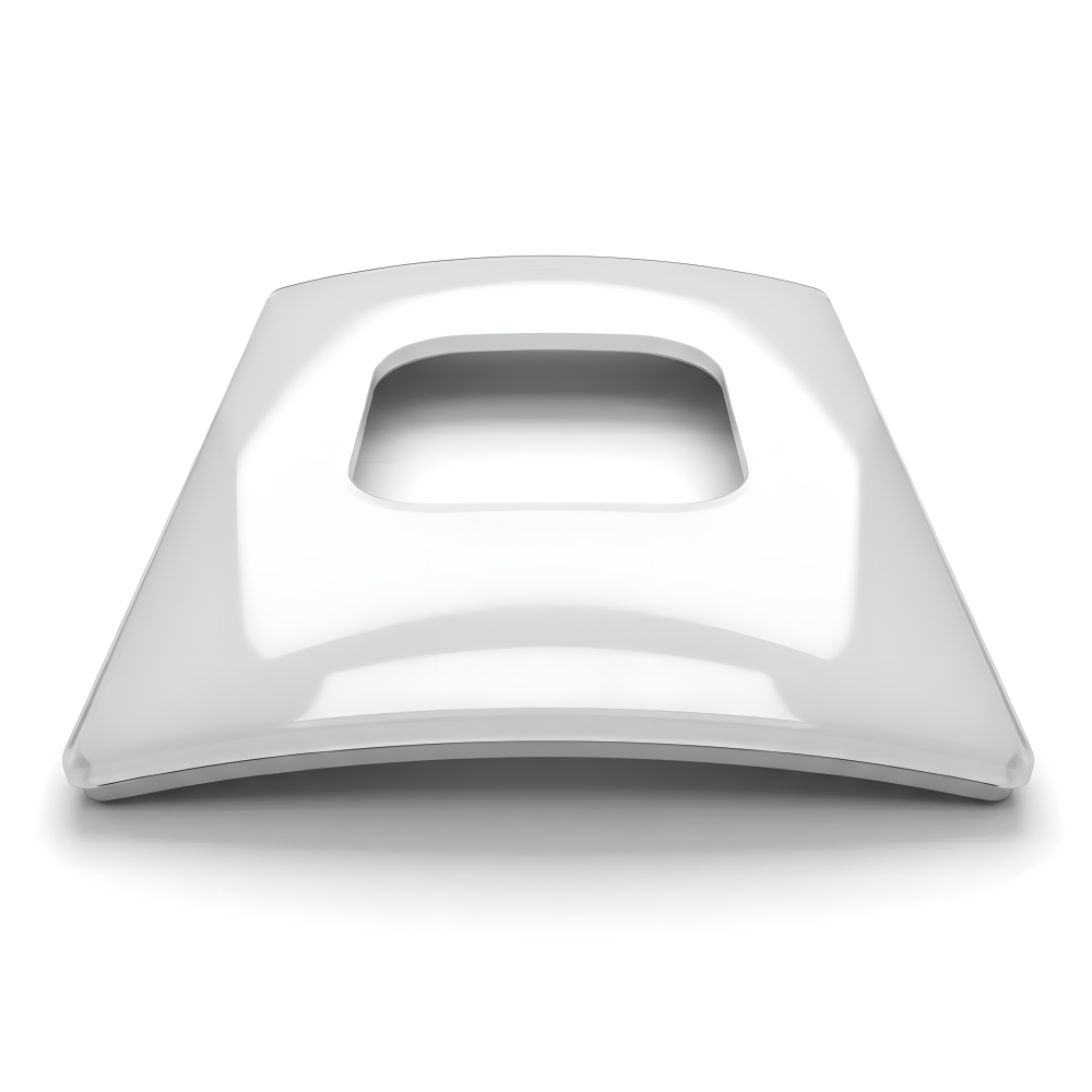 Placa 4x2 2 Postos Juntos Nereya Branco Gloss - 663233
