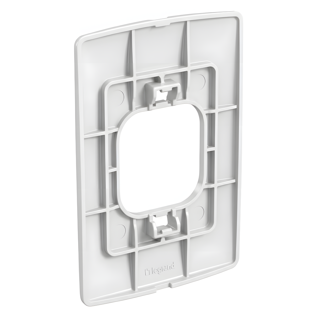 Placa 4x2 2 Postos Juntos Nereya Branco Gloss - 663233