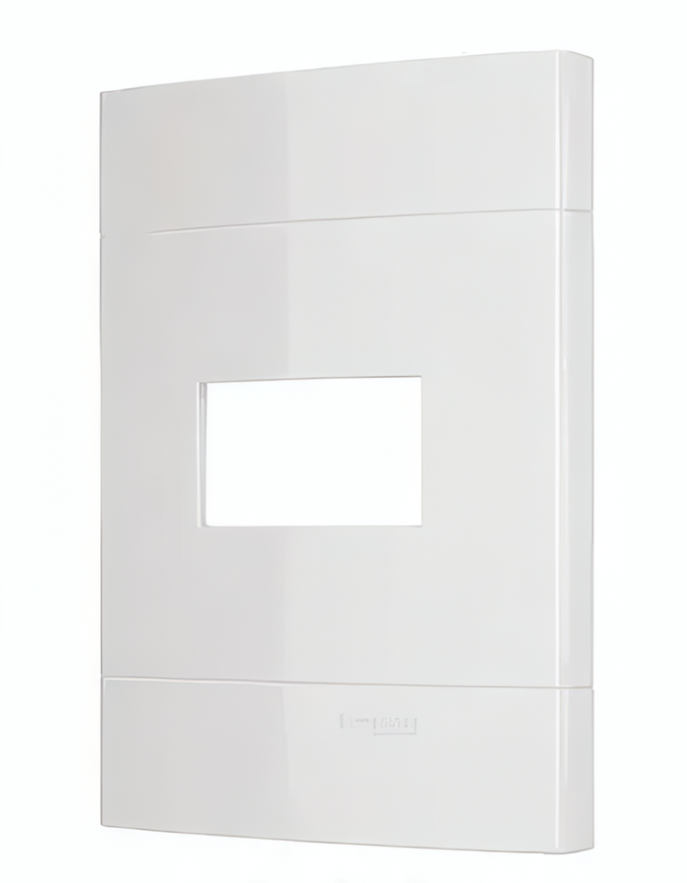 Placa 4x2 Lunare 1 Posto Branco -PRM44211