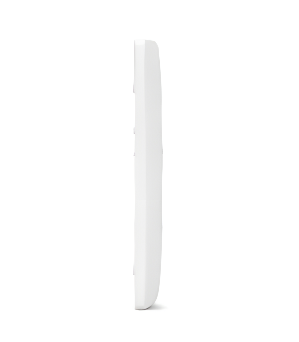 Placa 4x4 3+3 Postos Separados Nereya Branco Gloss - 663433