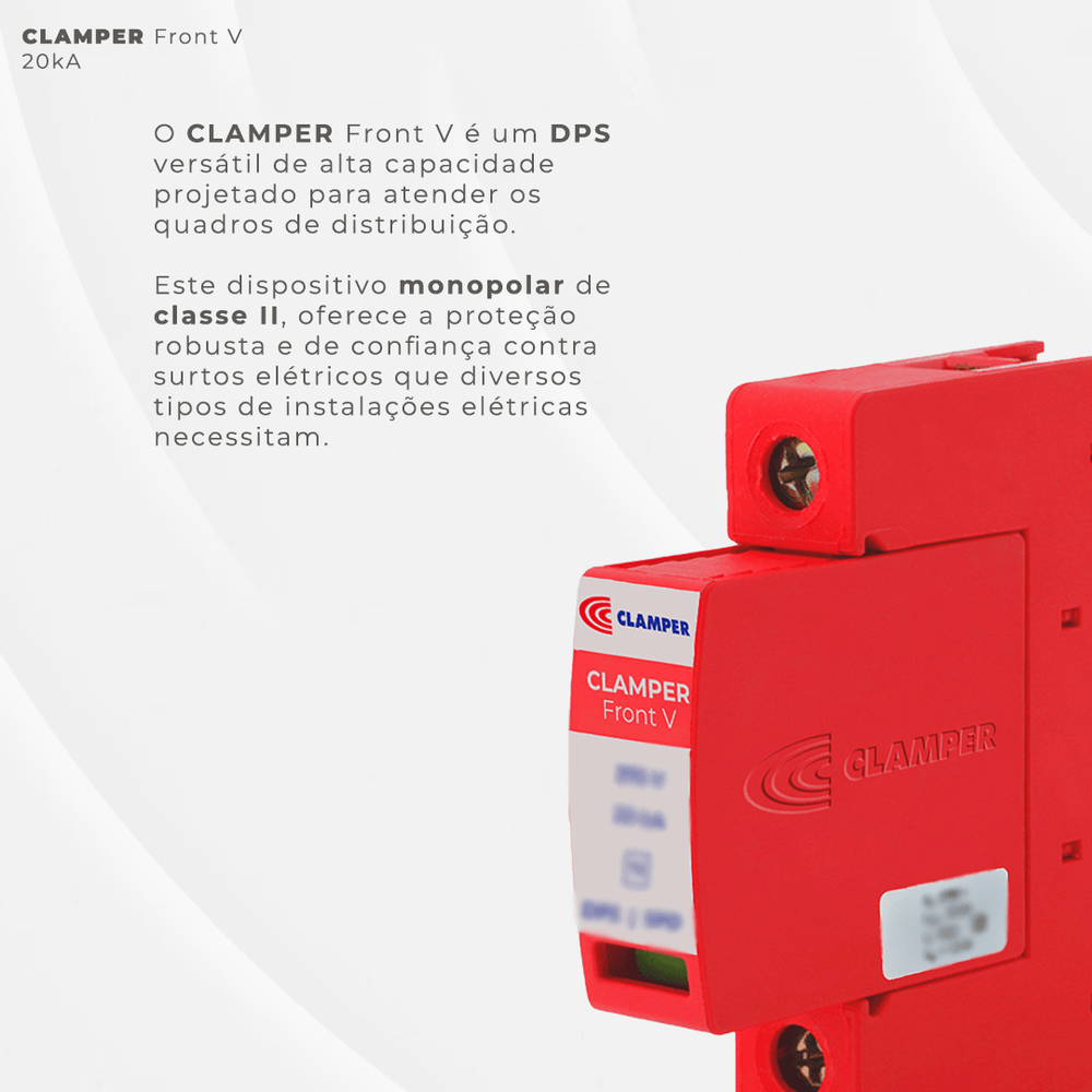 Dispositivo de Surto DPS Clamper 20KA 275v - 14295