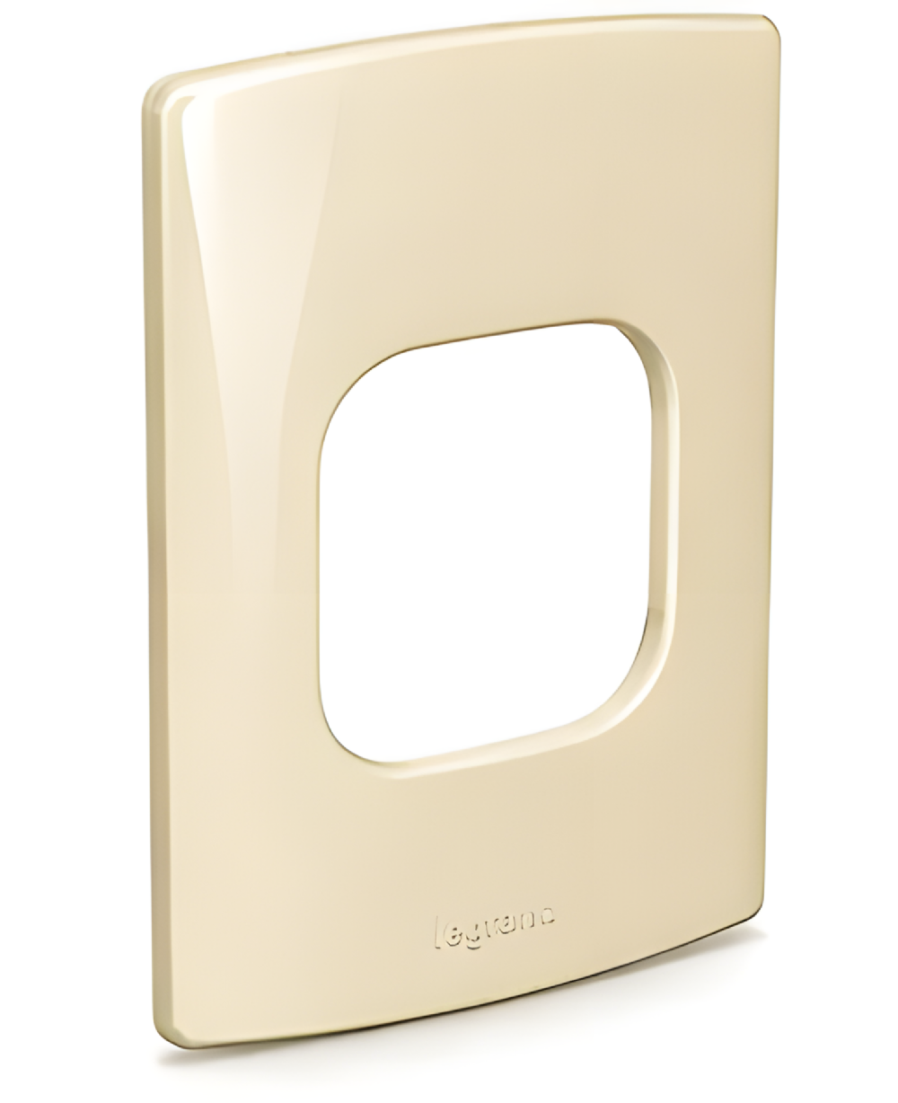Placa 4x2 2 Postos Juntos Nereya Quinoa Gloss - 663234