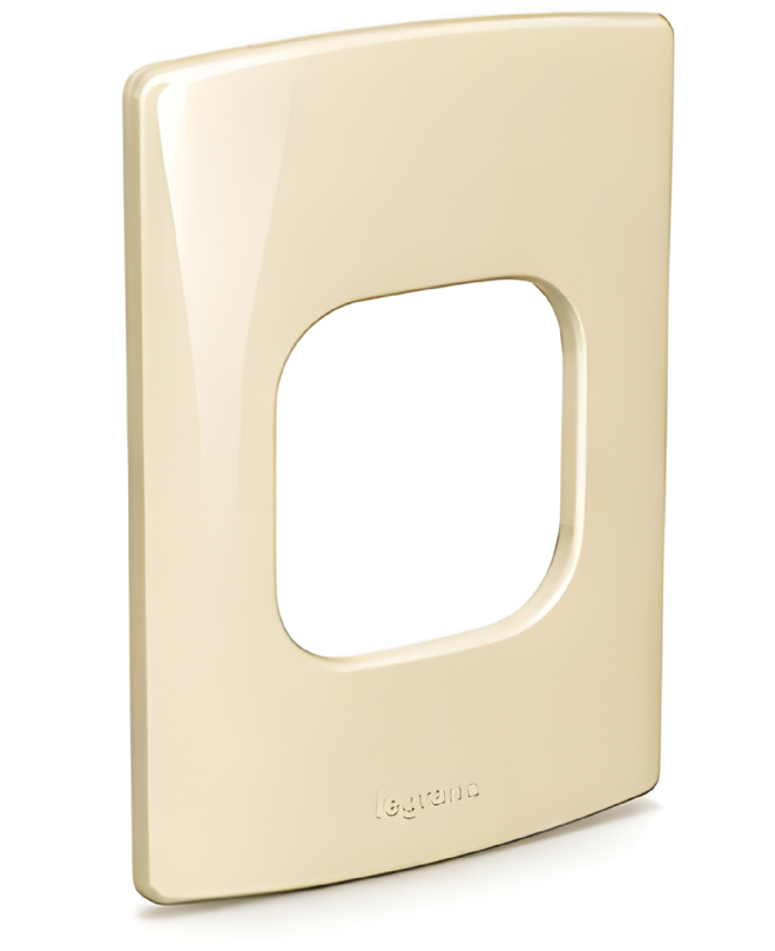 Placa 4x2 2 Postos Juntos Nereya Quinoa Gloss - 663234