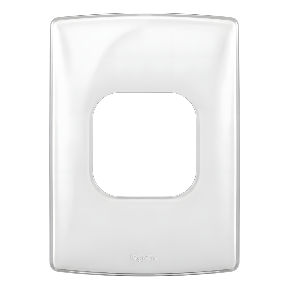 Placa 4x2 2 Postos Juntos Nereya Branco Gloss - 663233