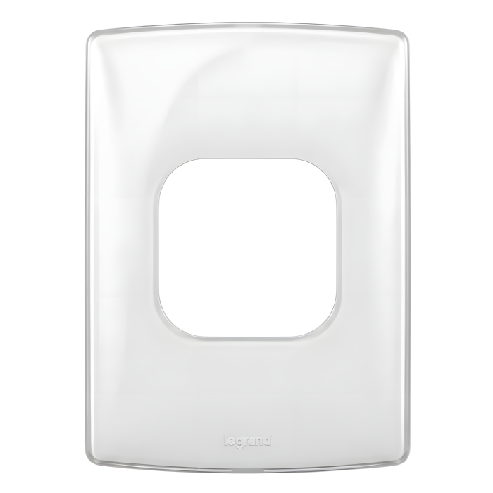 Placa 4x2 2 Postos Juntos Nereya Branco Gloss - 663233