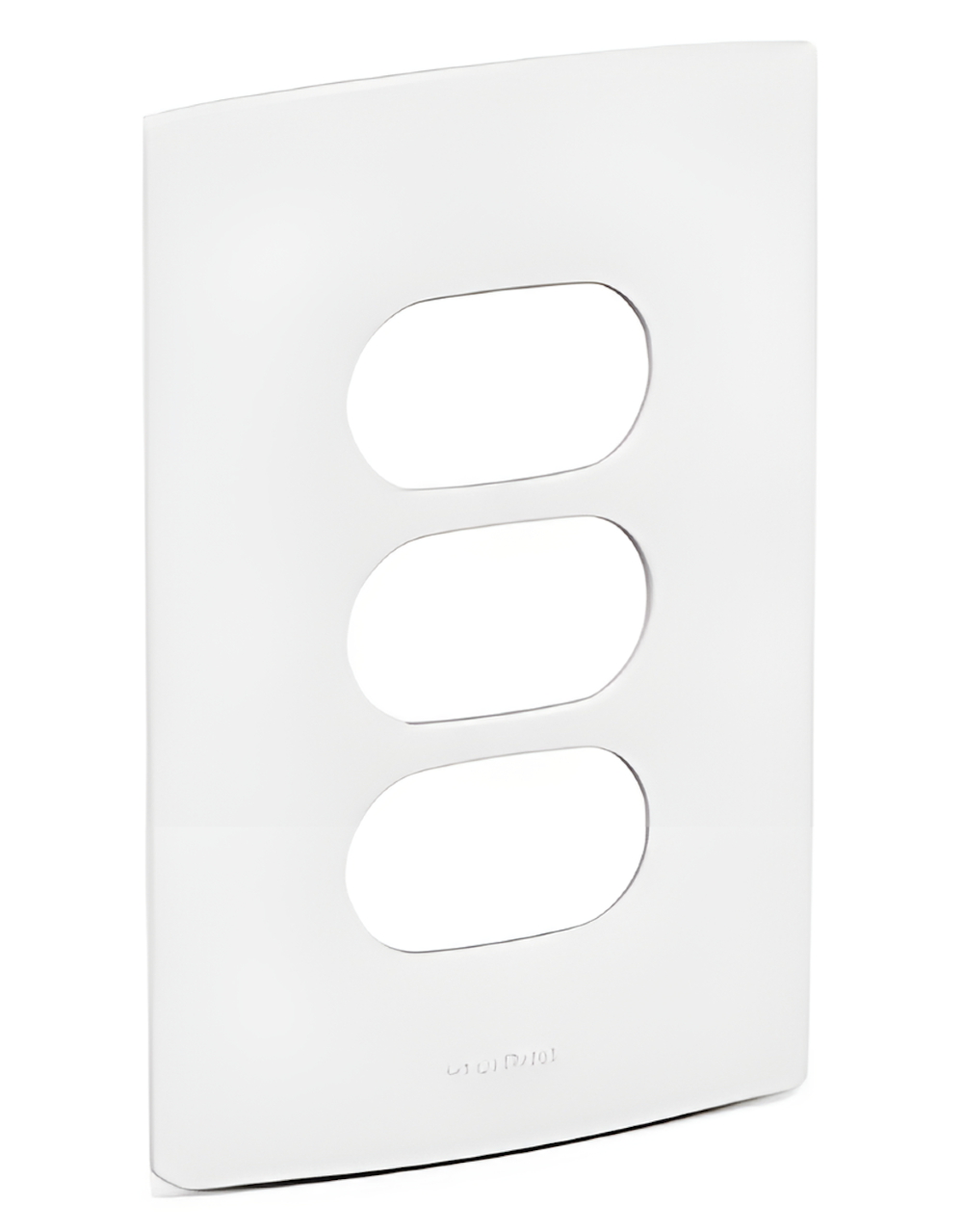 Placa 4x2 3 Postos Separados Nereya Branco Sal - 663260