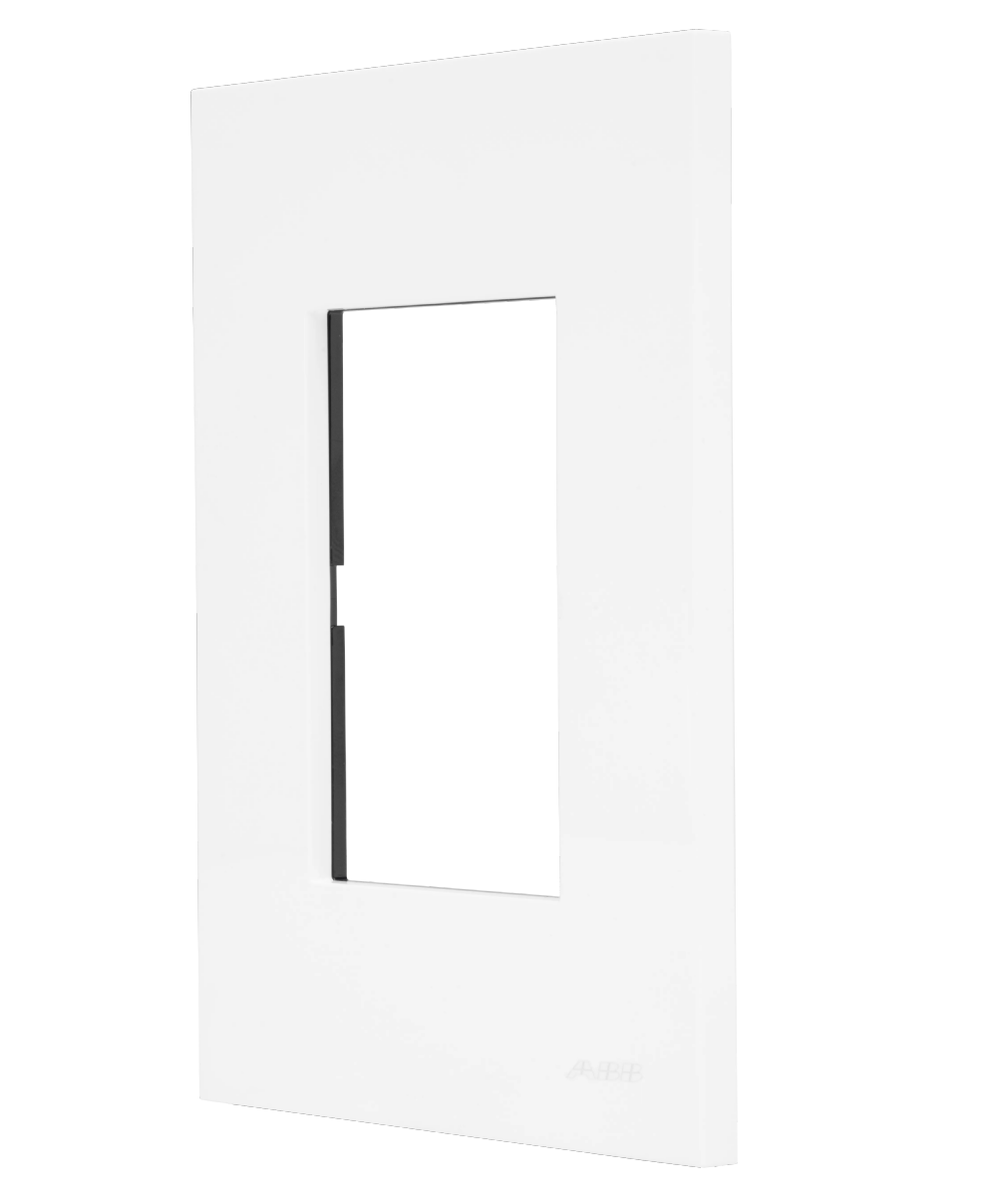 Placa 4x2 3 Postos Zenit Branco - 2373.1BL